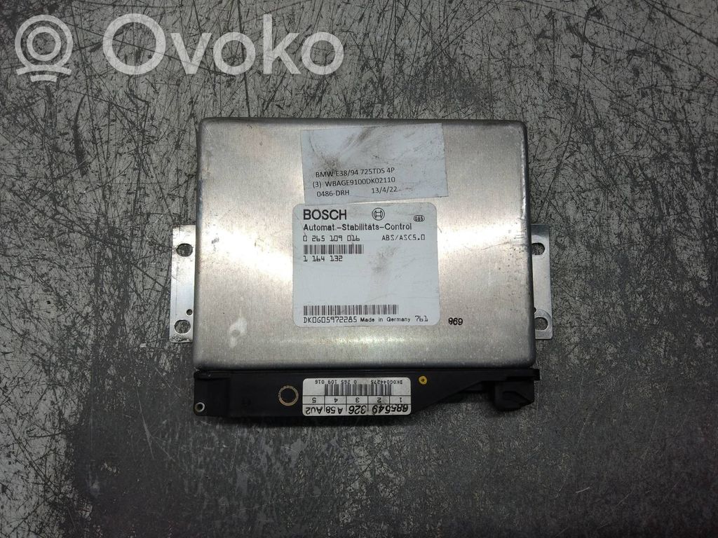 ABS control unit/module   0265109016,1164132