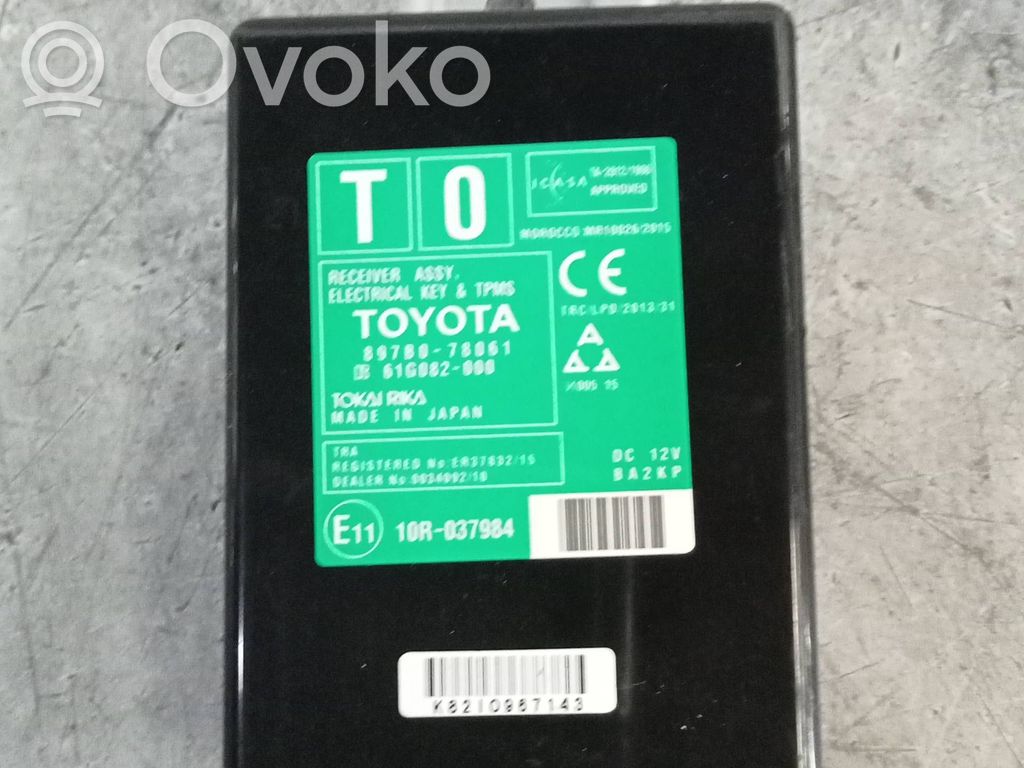 Other control units/modules   8978078061,61G082000