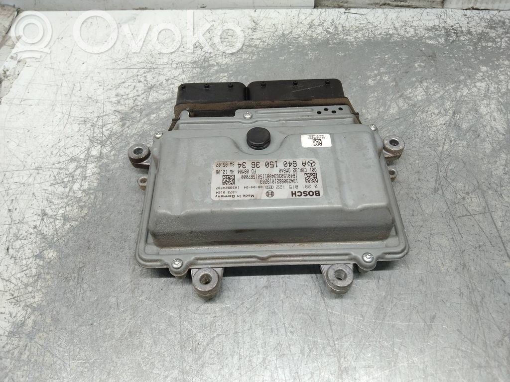 Engine control unit/module   0281015122,A6401503634,Q01FD08M04