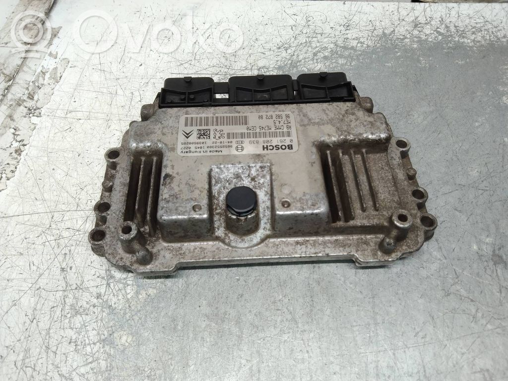 Peugeot 206 Engine control unit/module 