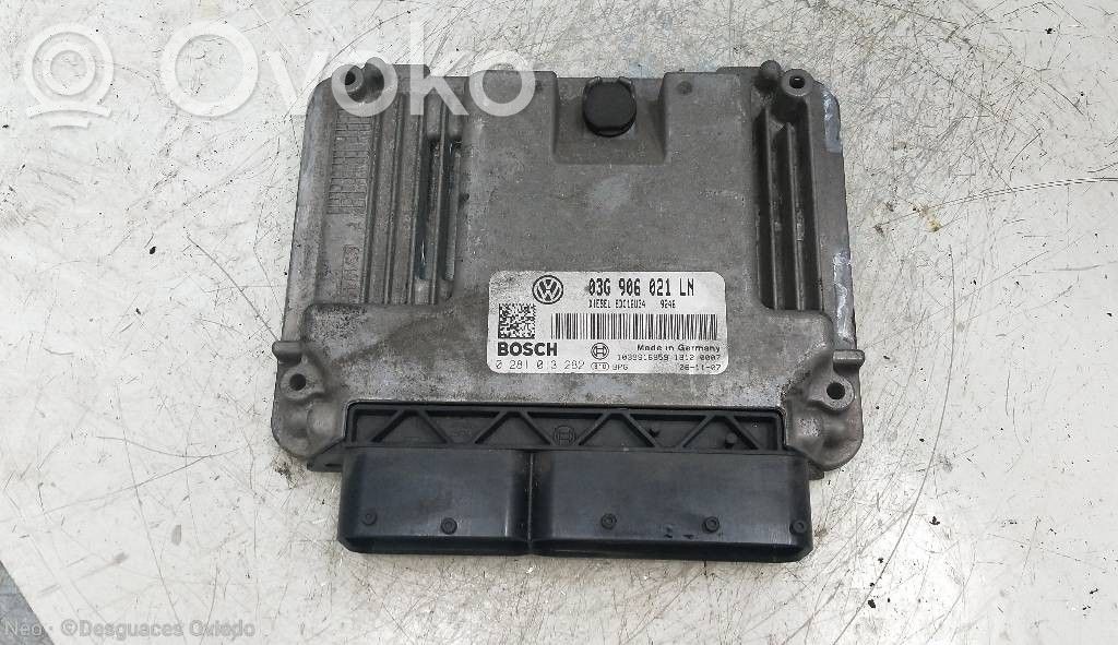 Unidad de control/módulo del motor   0281013282,03G906021LN