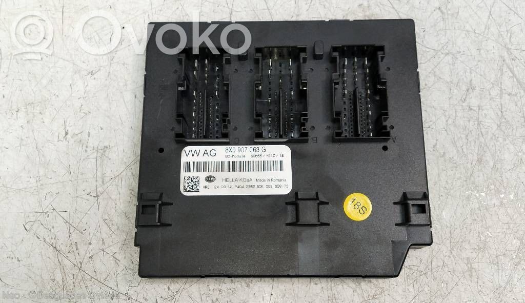 Other control units/modules   8X0907063G,5DK00965879