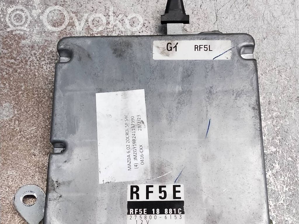 Moottorin ohjainlaite/moduuli   2758006153,RF5E18881C