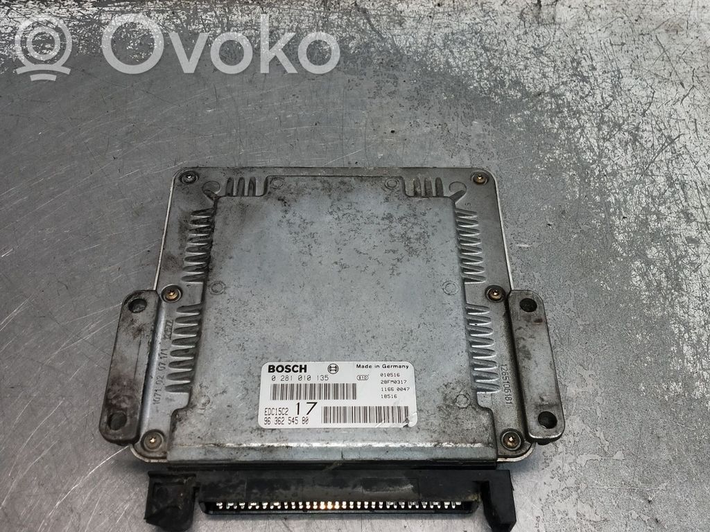 Engine control unit/module   0281010135,9636254580
