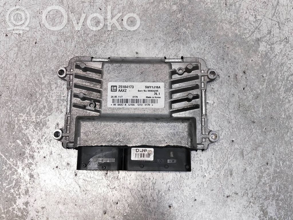 Chevrolet Cruze Calculateur moteur ECU 