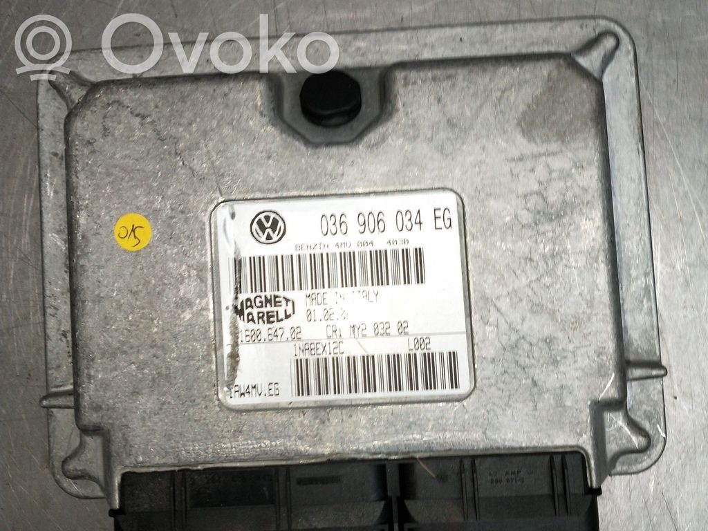 Audi A2 Unidad de control/módulo del motor 