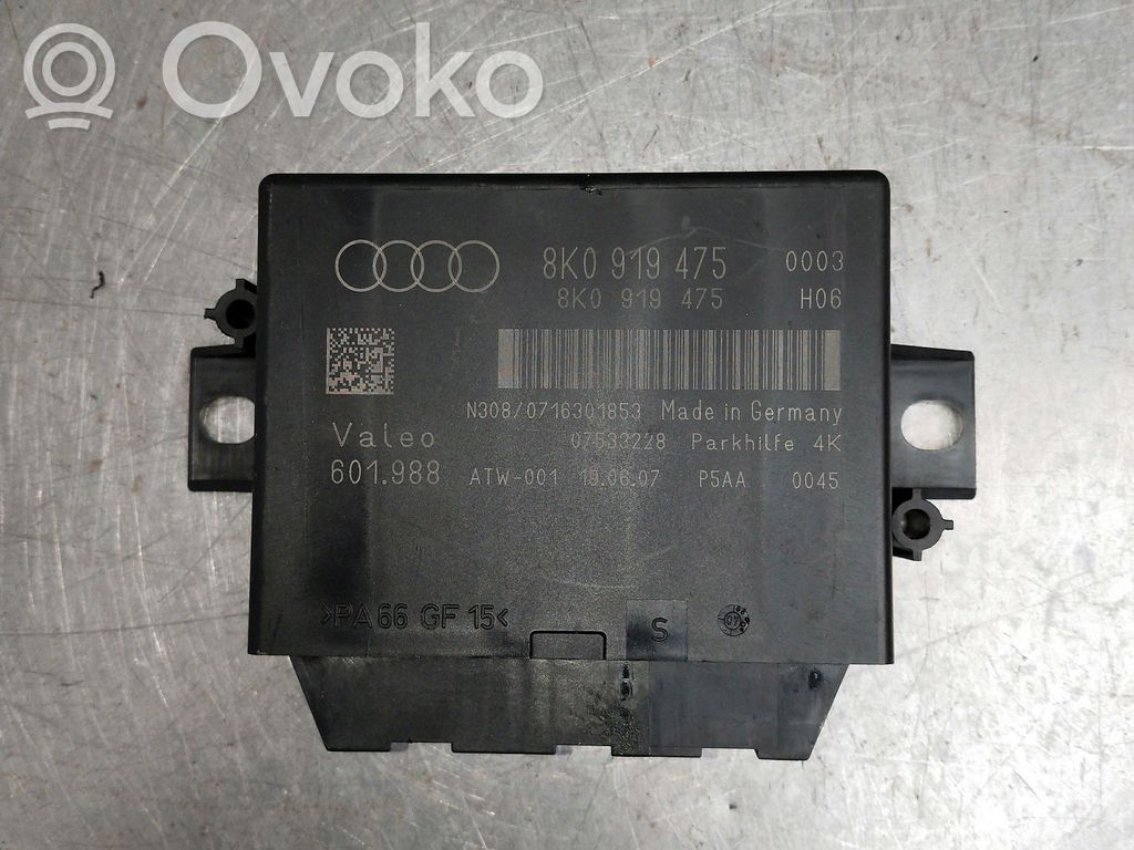 Other control units/modules   8K0919475,07533228