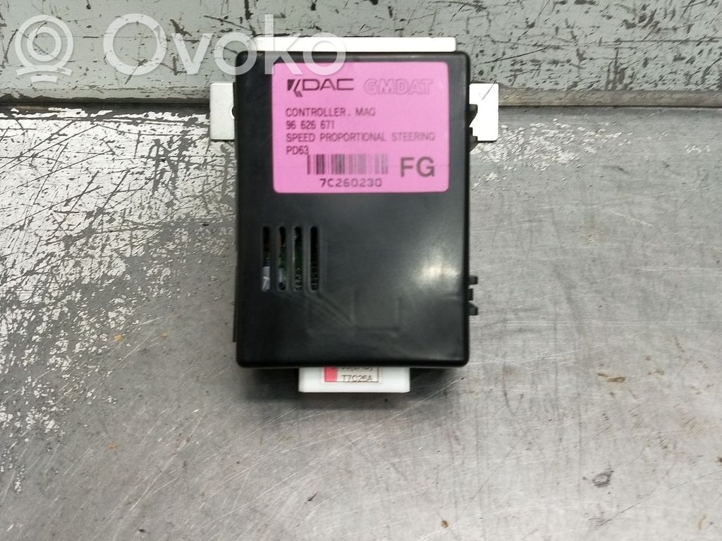Other control units/modules   96626671,7C260230