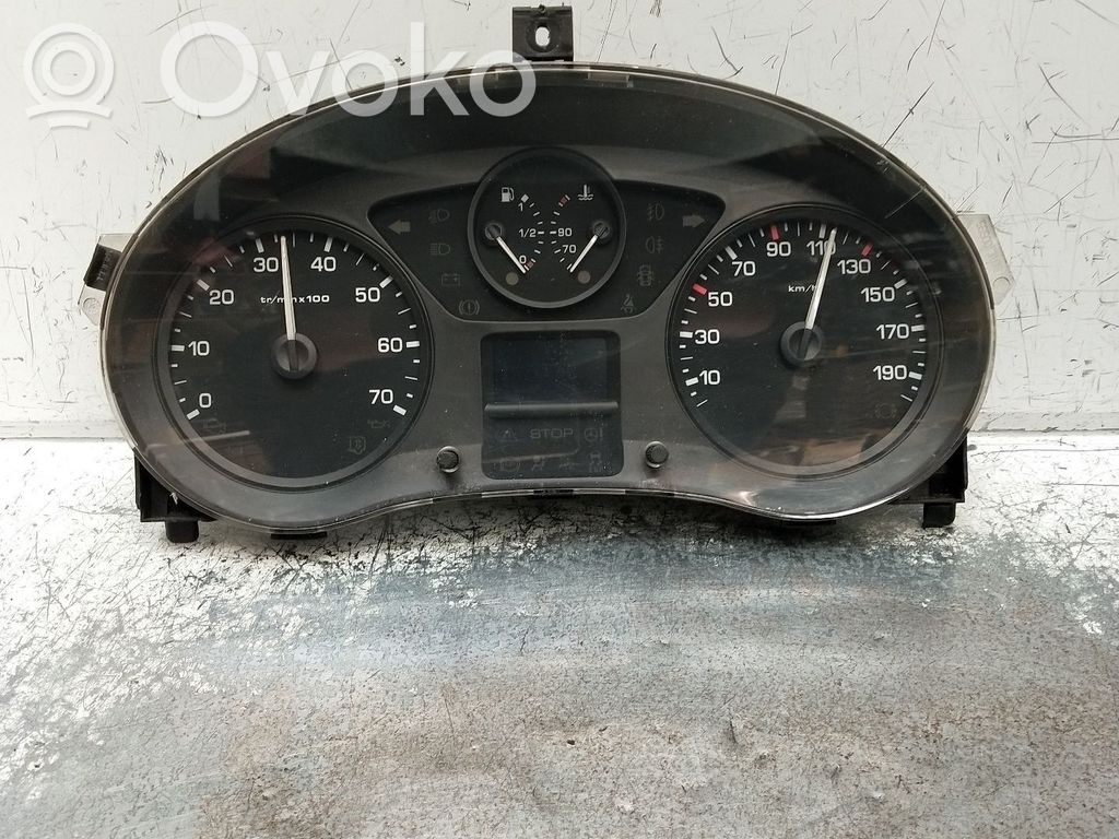 Peugeot Partner Speedometer (instrument cluster) 
