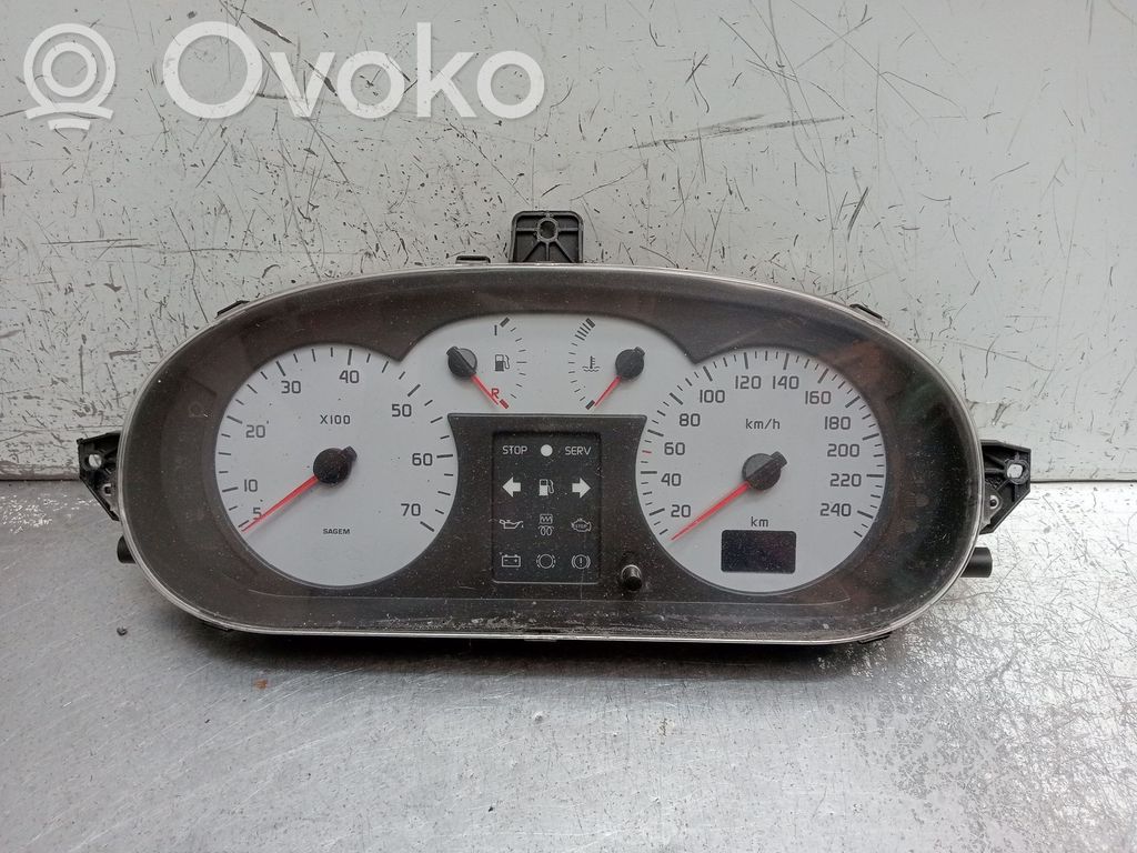 Renault Scenic I Nopeusmittari (mittaristo) 