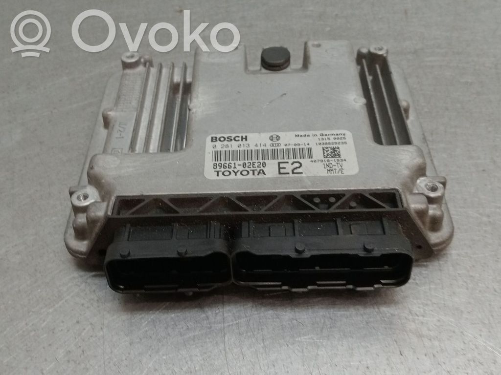 Engine control unit/module   0281013414,8966102E20,1039S25235