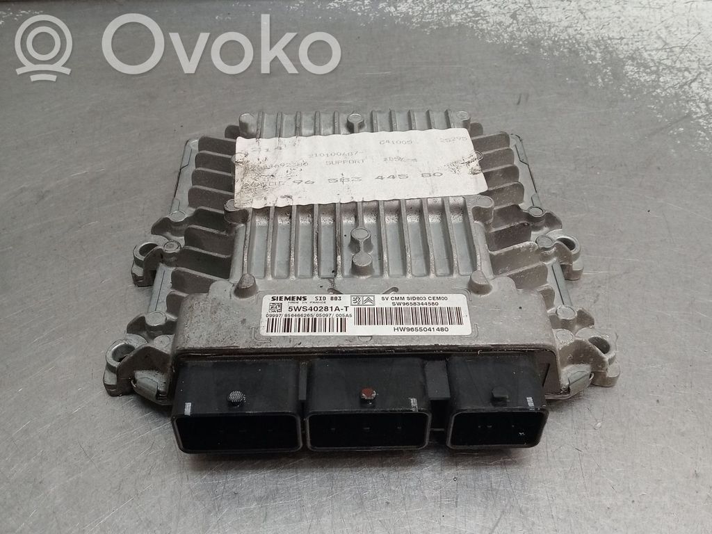 Citroen C4 I Engine control unit/module 