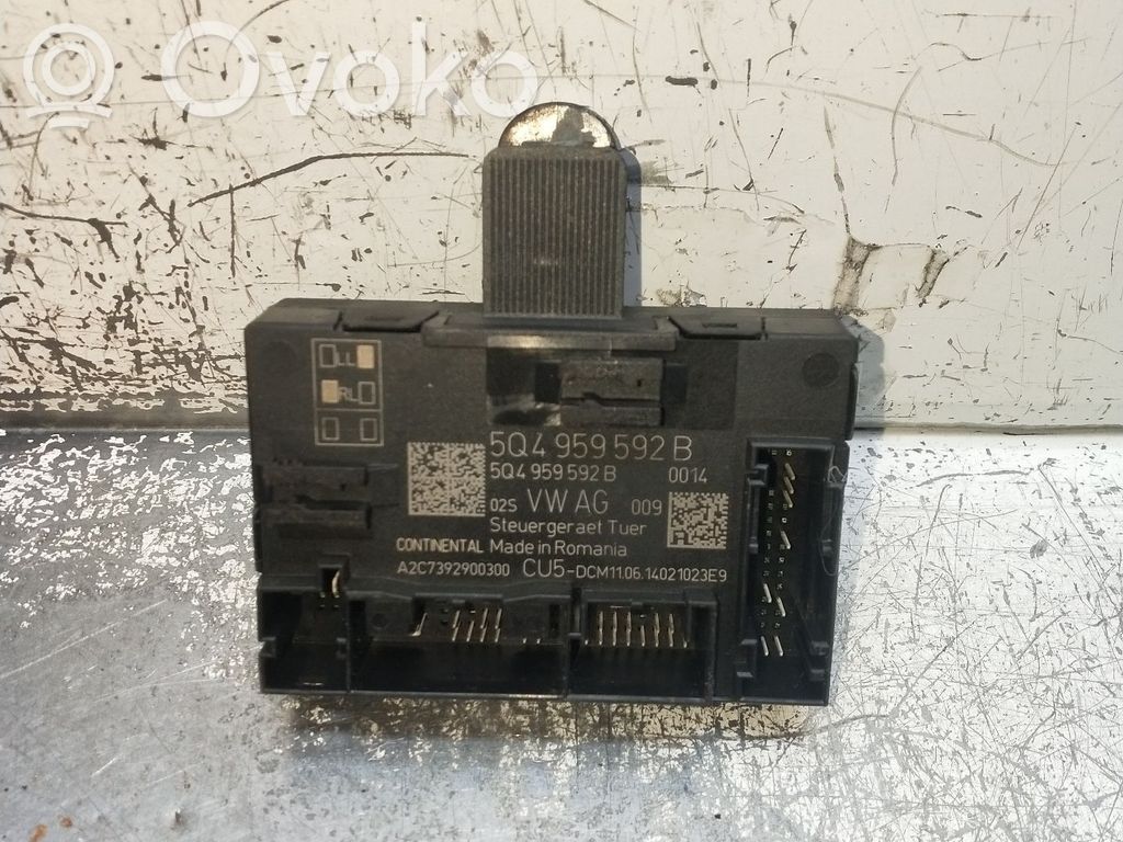 Autres unités de commande / modules   5Q4959592B,A2C7392900300