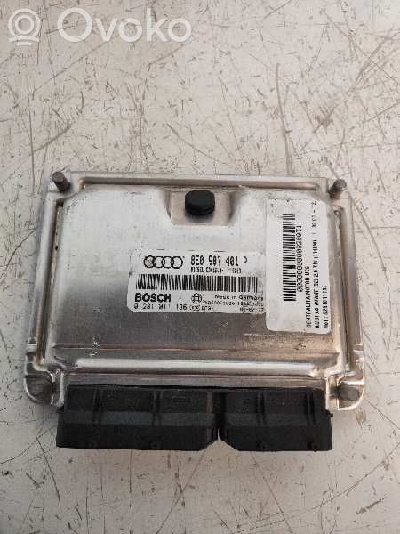 Engine control unit/module   0281011136,8E0907401P,EDC15VM