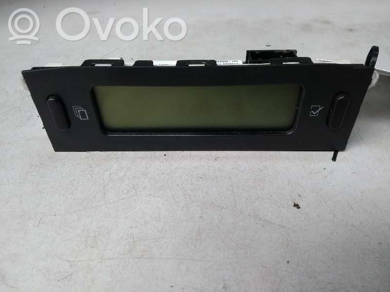 Citroen C5 Head up display screen 