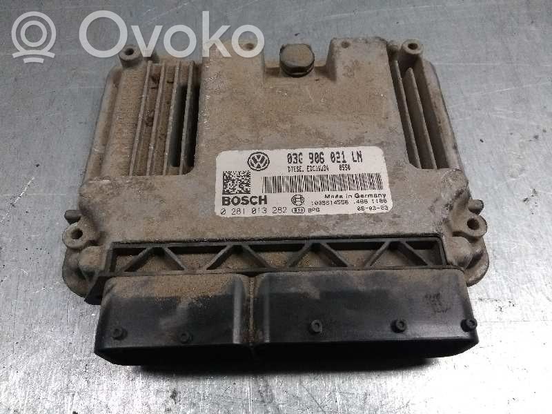 Unidad de control/módulo del motor   0281013282,03G906021LN