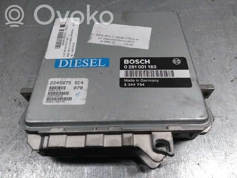 Engine control unit/module   0281001183,2244734,22456755E4
