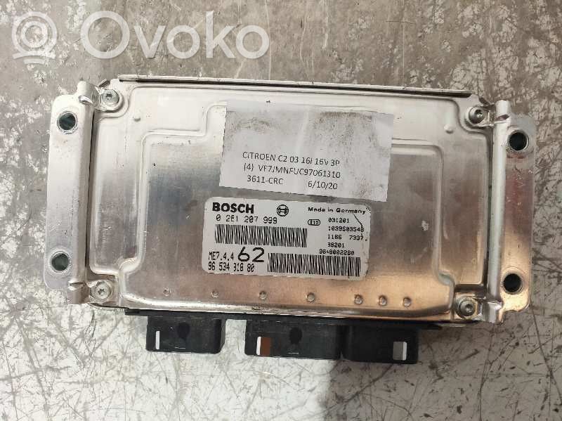 Citroen C2 Engine control unit/module 