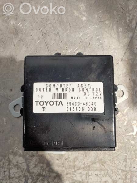 Other control units/modules   8943048040,615138000