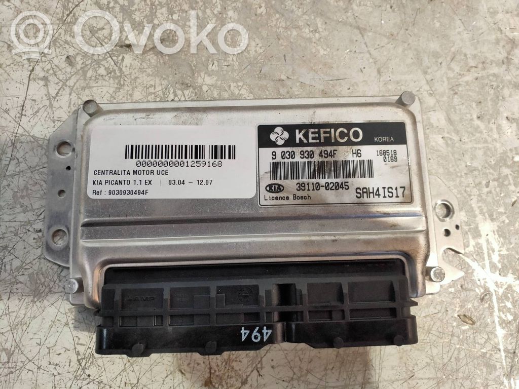 Engine control unit/module   3911002045,9030930494FH6,SAH4IS17KEFICO