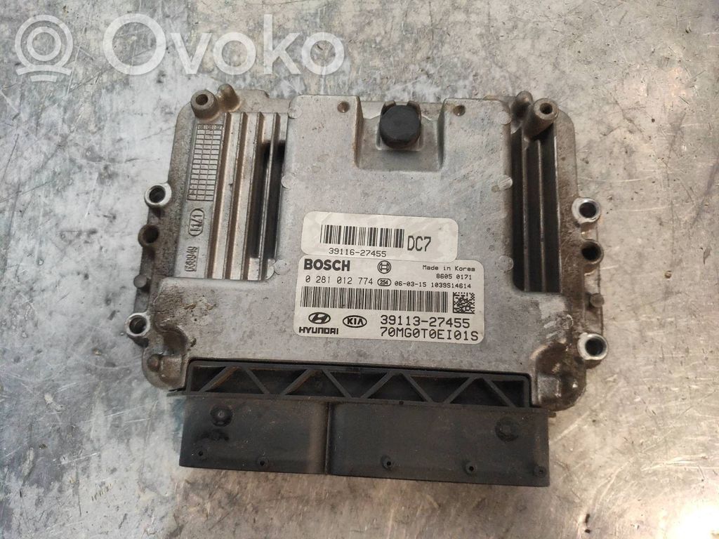 Engine control unit/module   0281012774,3911327455