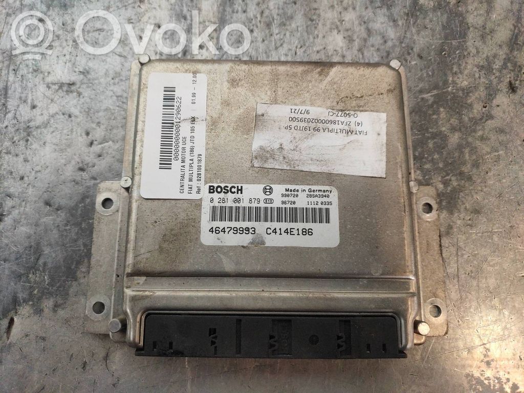 Fiat Multipla Engine control unit/module 