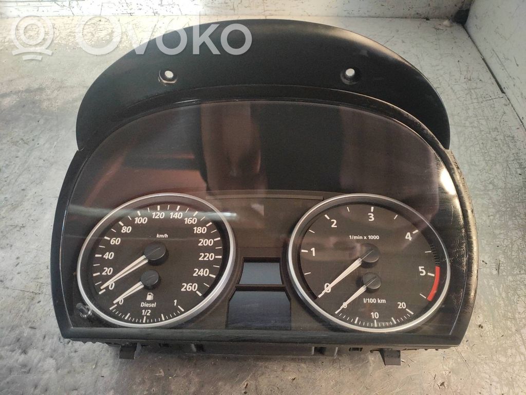 BMW 3 E90 E91 Geschwindigkeitsmesser Cockpit 