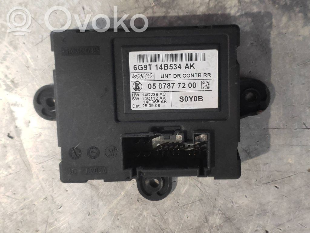 Autres unités de commande / modules   0507877200,6G9T14B534AK