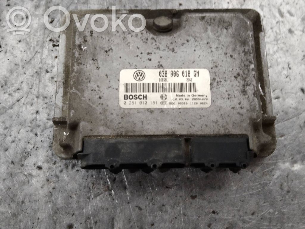 Engine control unit/module   0281010181,038906018GM