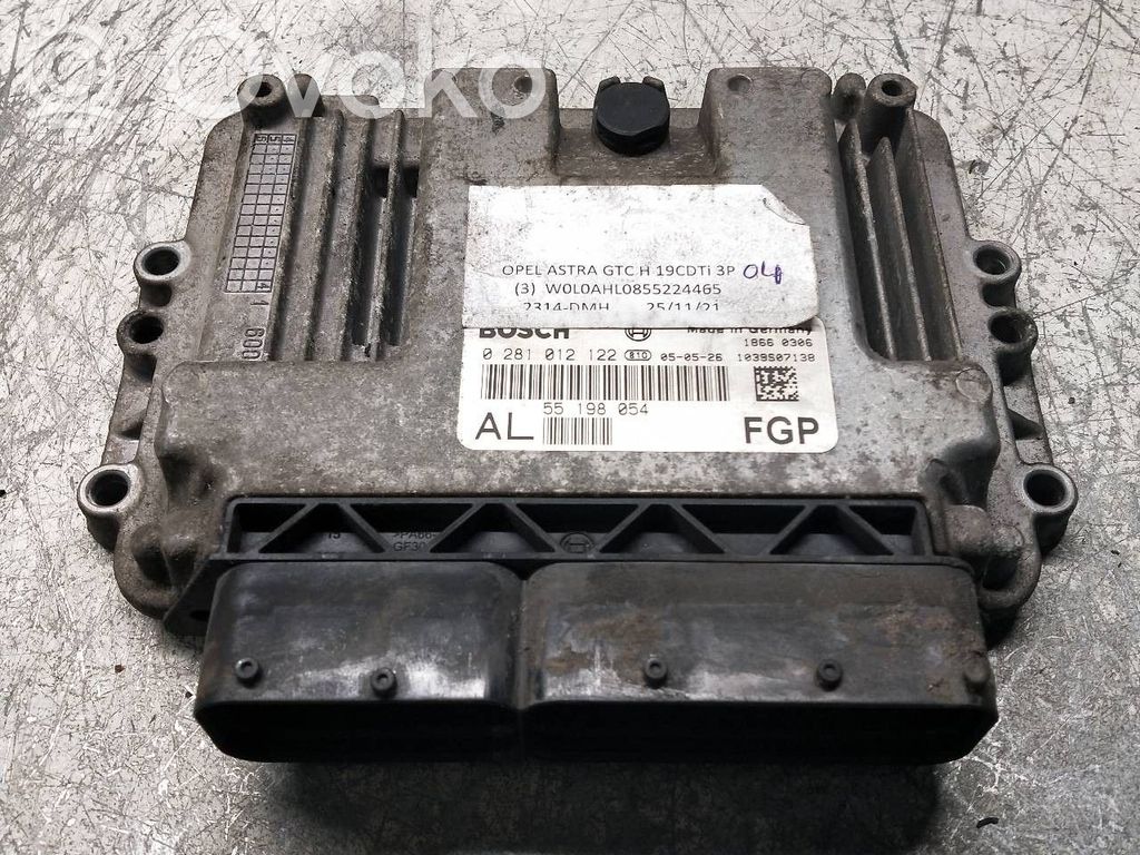 Opel Astra G Unitate/modul de control motor 