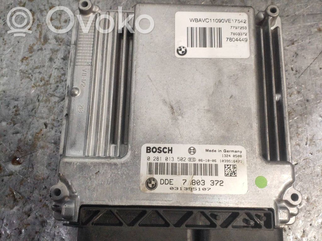 Engine control unit/module   0281013502,7803372