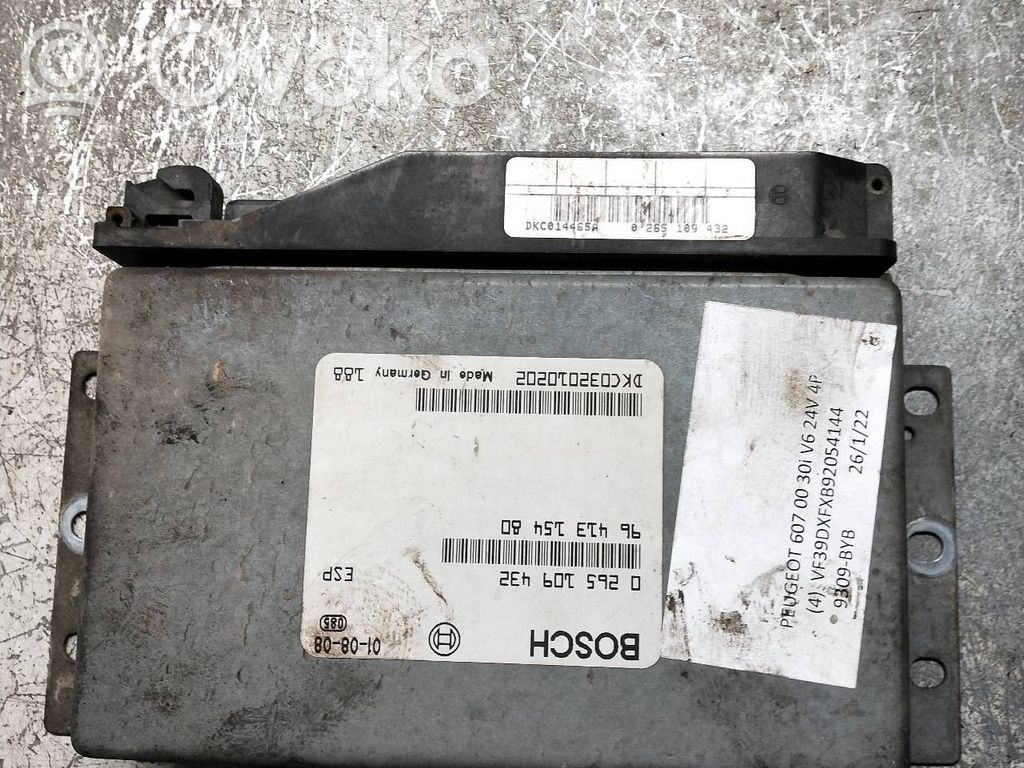 Peugeot 607 Unitate/modul control ABS 