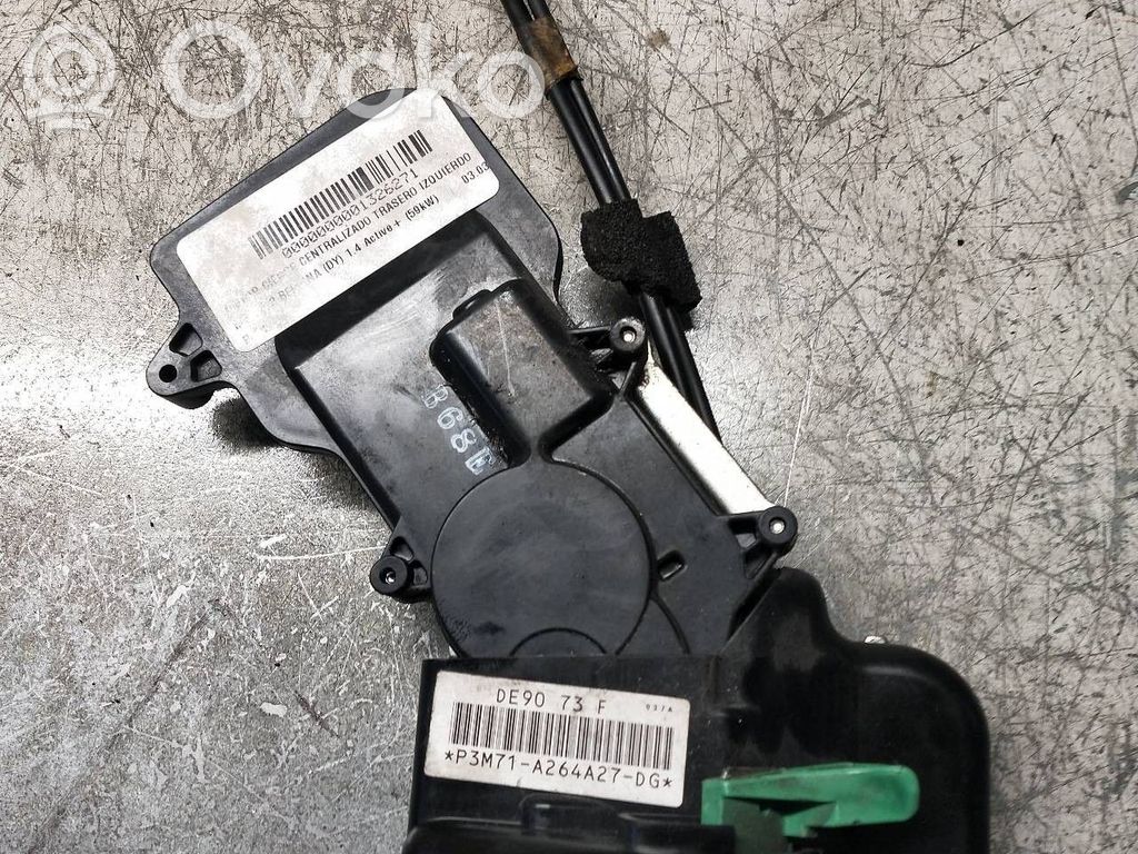 Rear door soft close latching motor