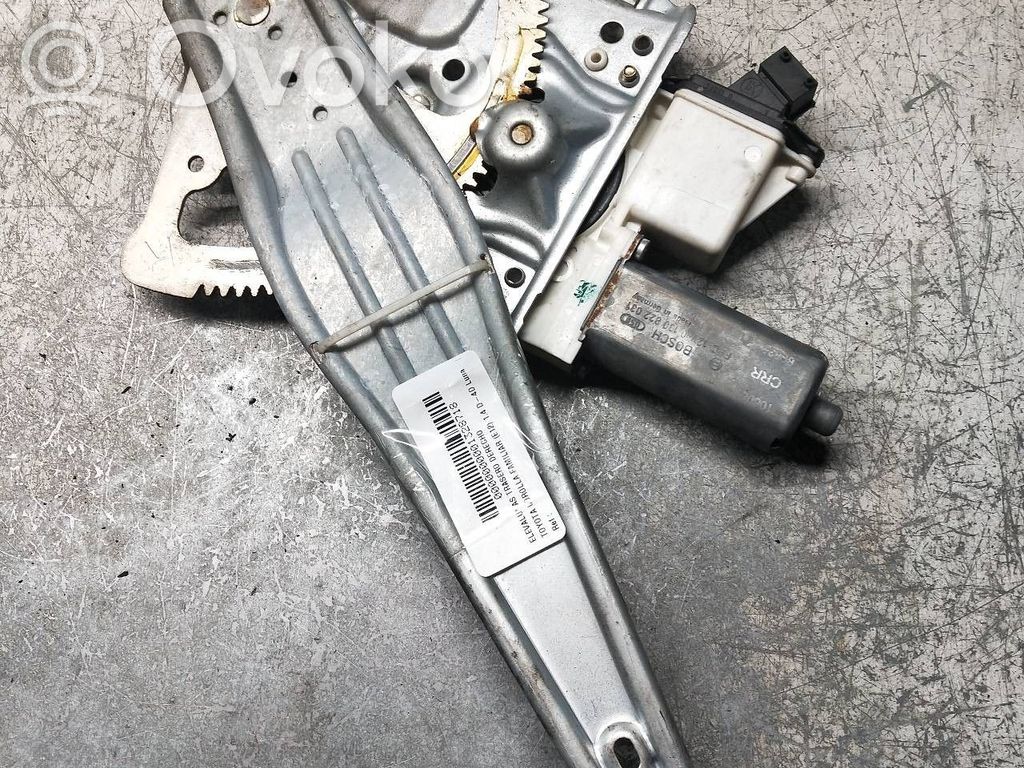 Regulador de puerta trasera con motor