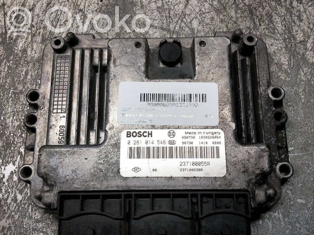 Engine control unit/module   0281014546,237100055R,237100238R