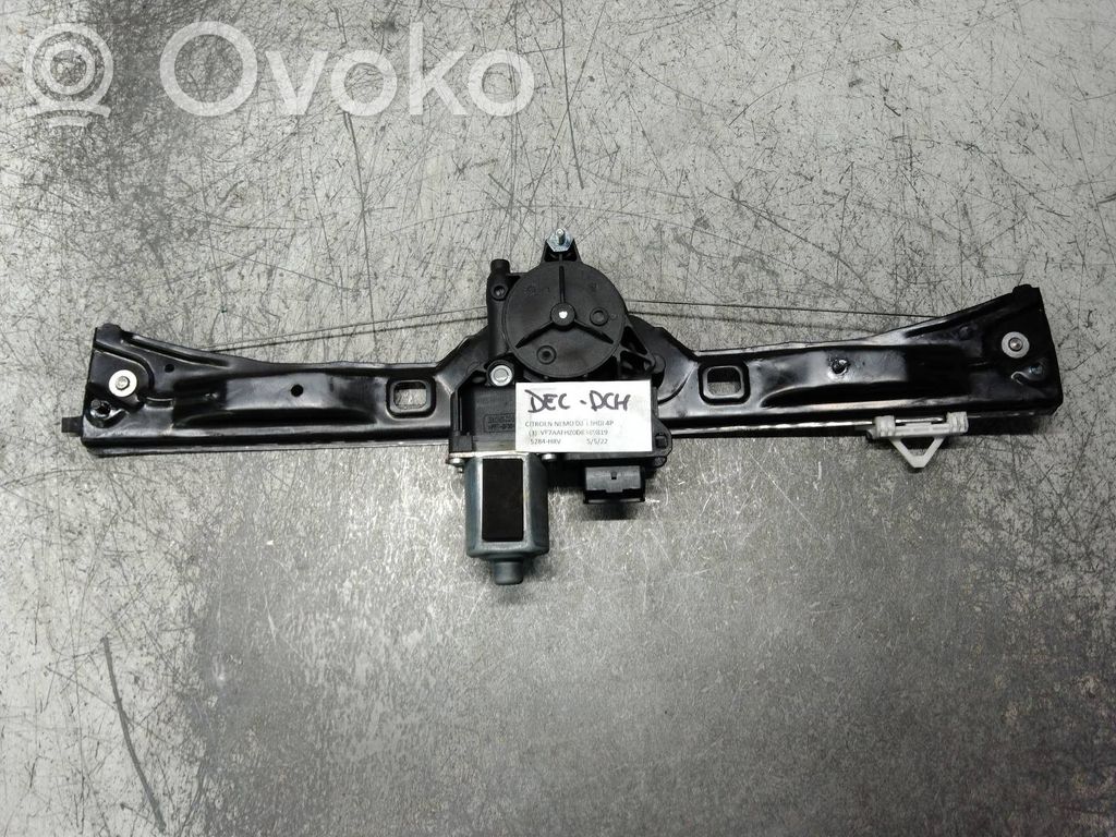 Front door electric window regulator