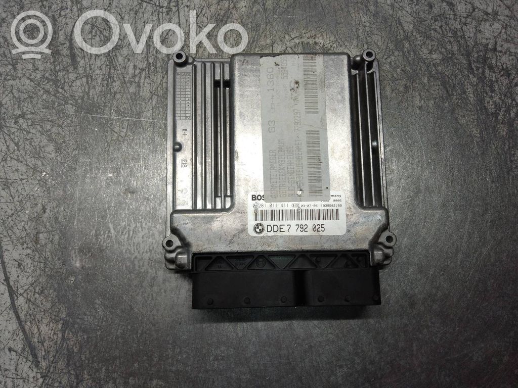 BMW 3 E46 Engine control unit/module 