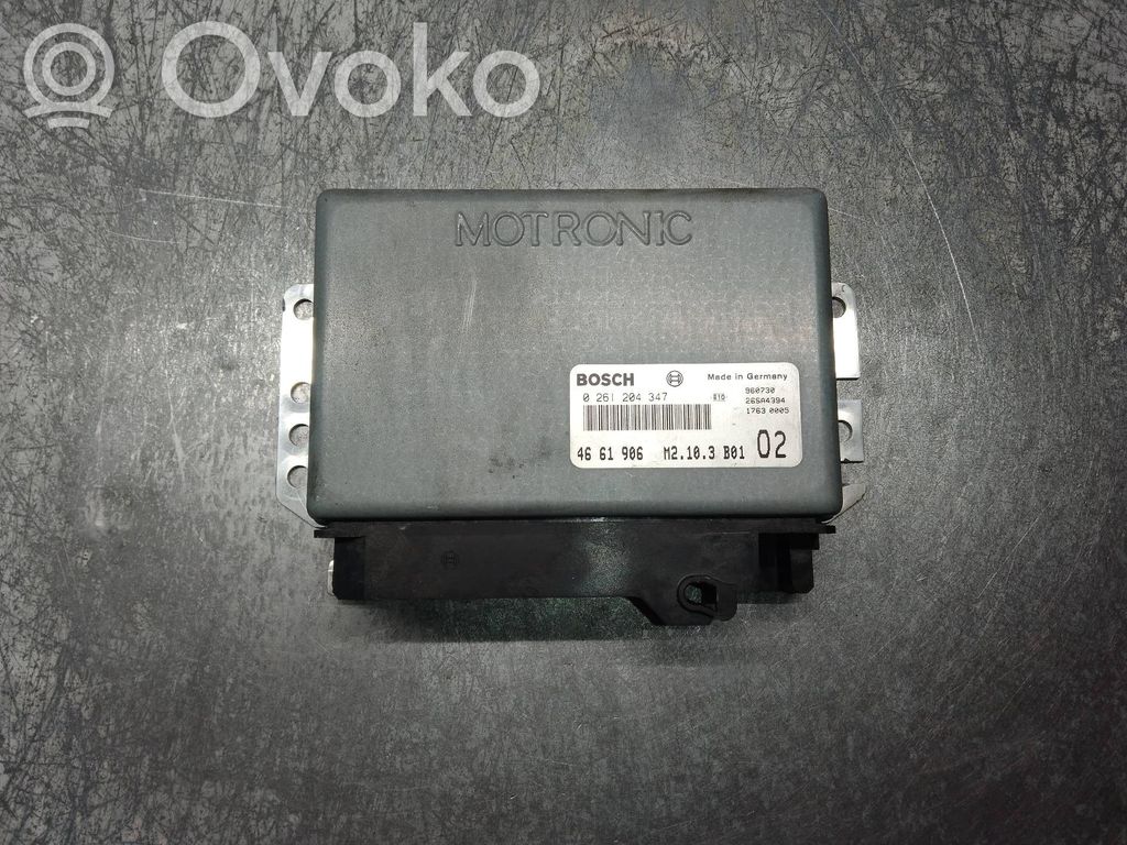 Engine control unit/module   0261204347,4661906,M2103B0102