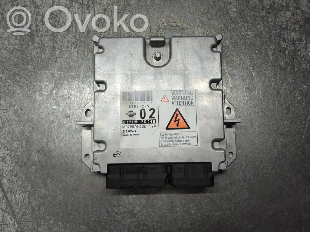 Engine control unit/module   B371MEQ44B,MB2758002957,580029502