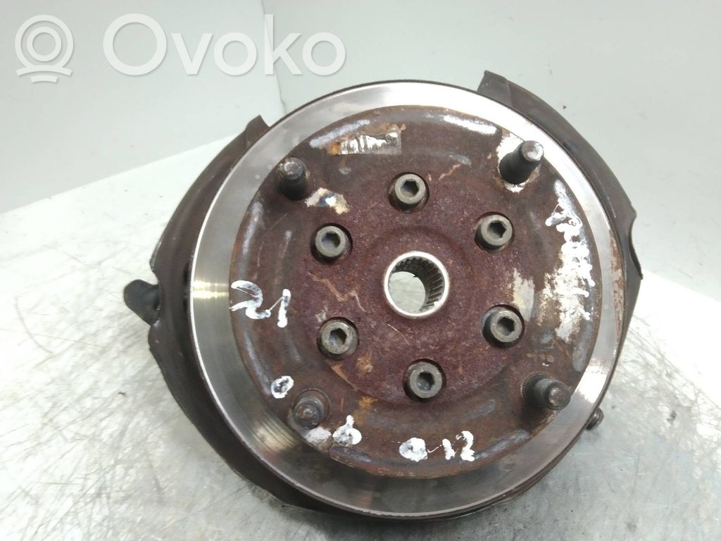 Front wheel hub spindle knuckle