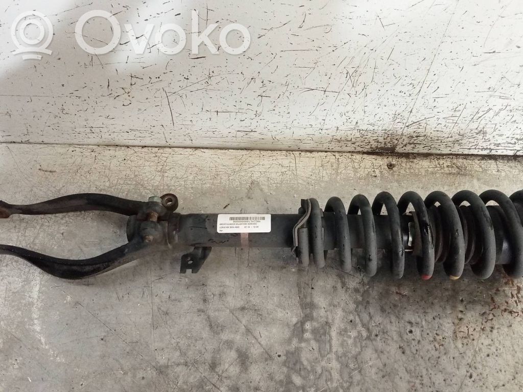 Front shock absorber with coil spring