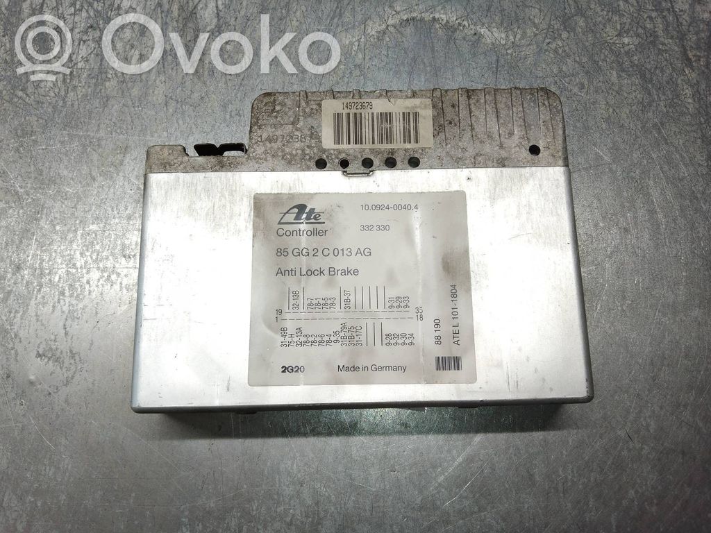 Bloc ABS   85GG2C013AG,10092400404,332330