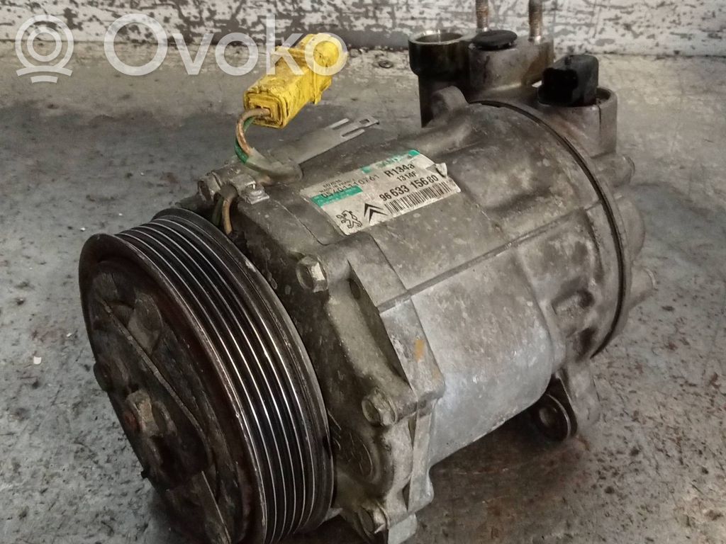 Peugeot 407 Klimakompressor Pumpe 