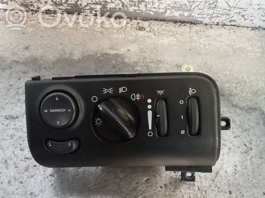 Panel lighting control switch