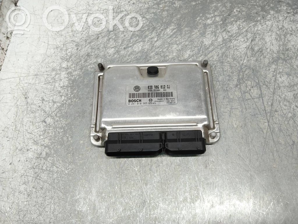Skoda Fabia Mk1 (6Y) Engine control unit/module 