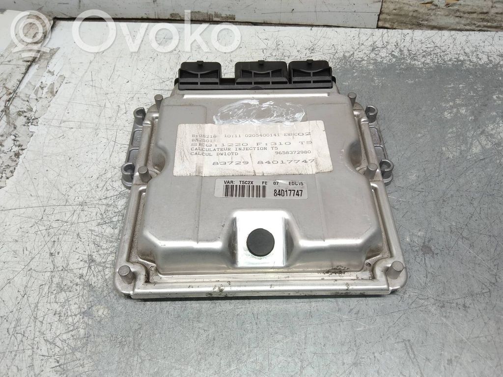 Peugeot 307 Engine control unit/module 
