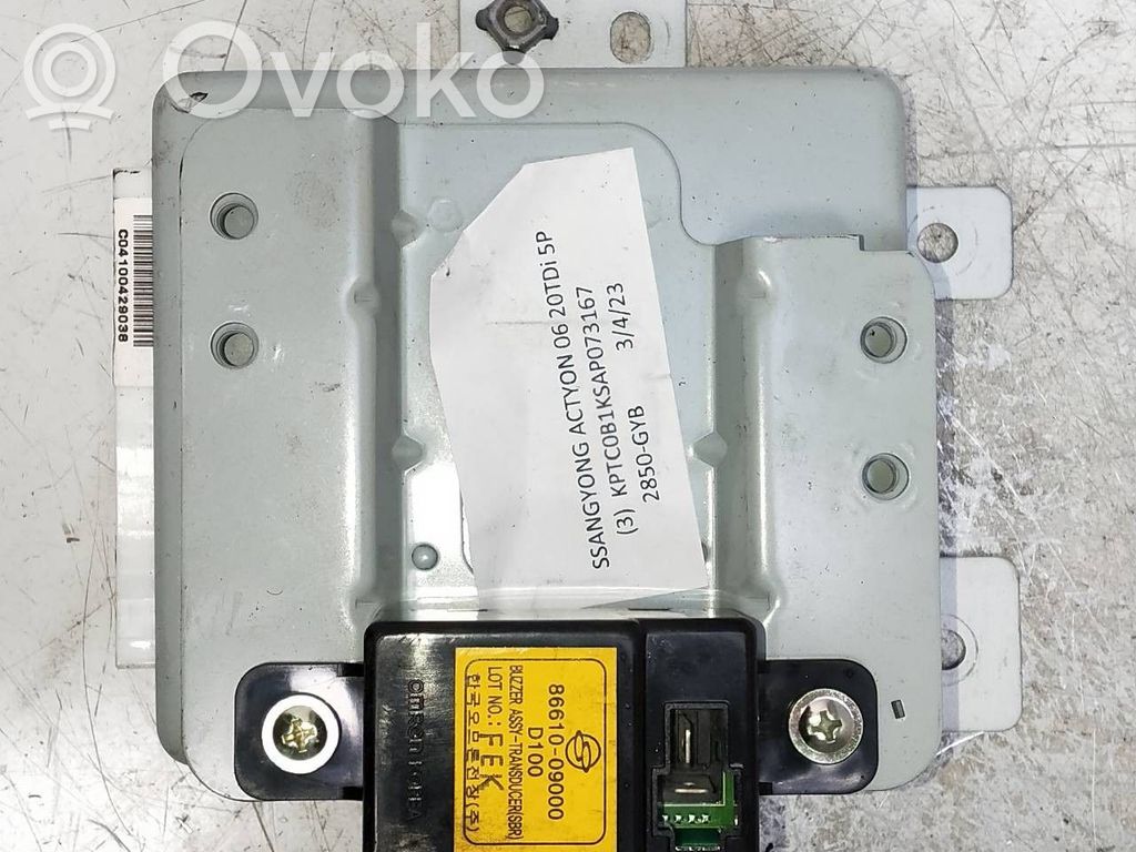 SsangYong Actyon Autres unités de commande / modules 