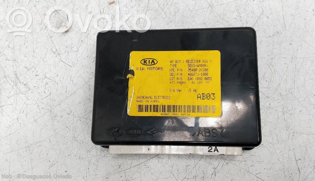 KIA Soul Autres unités de commande / modules 