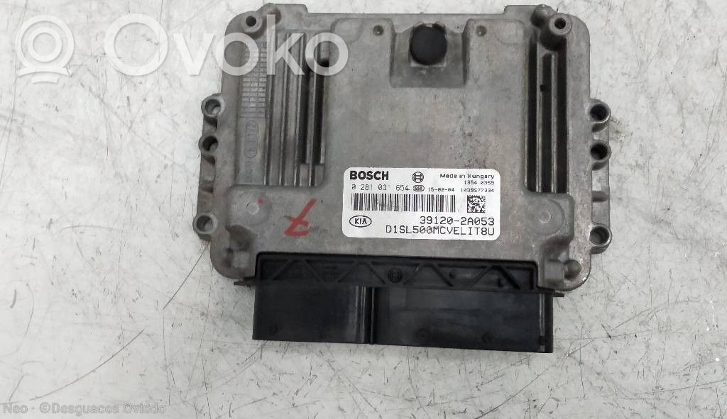 Engine control unit/module   0281031654,391202A053