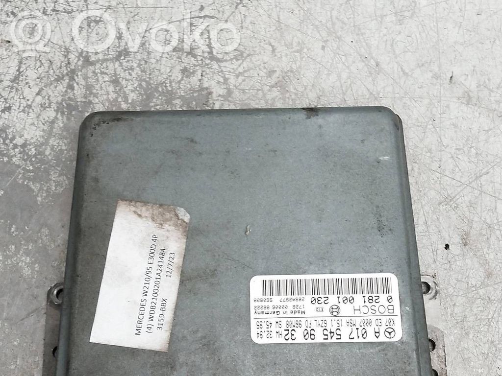 Engine control unit/module   0281001230,A0175459032